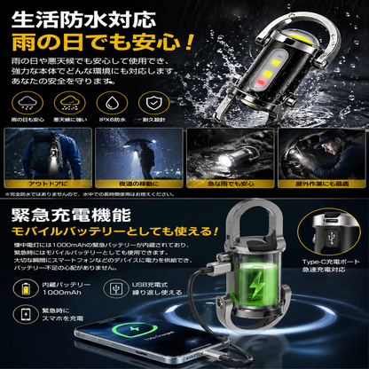 LUMINA X-7【2026年最新進化版】米軍採用クラスの驚異の明るさ！10000ルーメン超・最大照射距離2000m。夜闇を昼間に変える「LUMINA X-7」— 防災・停電・防犯、これ一本で全てを解決。